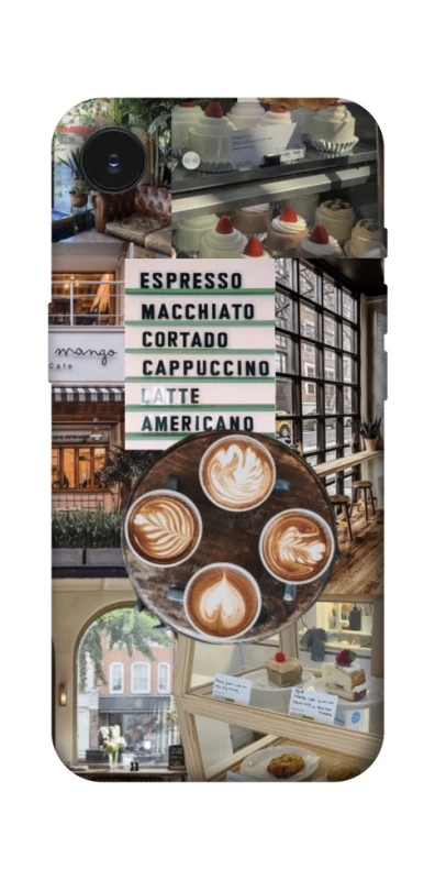 Чохол на Apple iPhone 17e (6.1") Coffee collage ver.5 фото 1 з 1