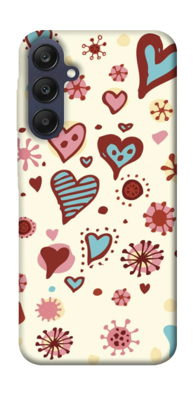 Чохол на Samsung Galaxy A25 5G Pretty hearts фото 1 з 1