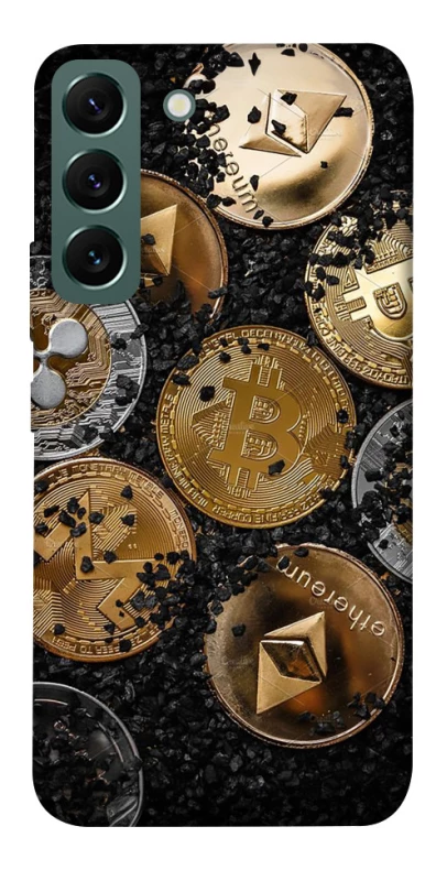 Чехол на Samsung Galaxy S22 Many coins v2 фото 1 из 1