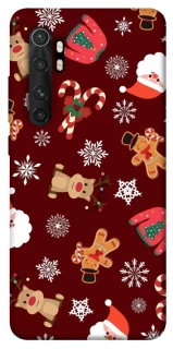 Чехол на Xiaomi Mi Note 10 Lite Новогодний v6 фото 1 из 1