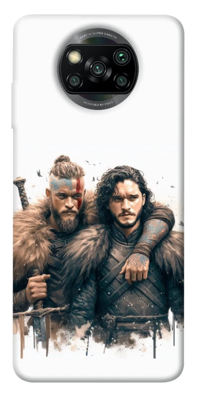 Чехол на Xiaomi Poco X3 NFC / Poco X3 Pro Ragnar and Snow фото 1 из 1