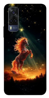 Чехол на Vivo Y53s Red Fire Horse ver.2 фото 1 из 1