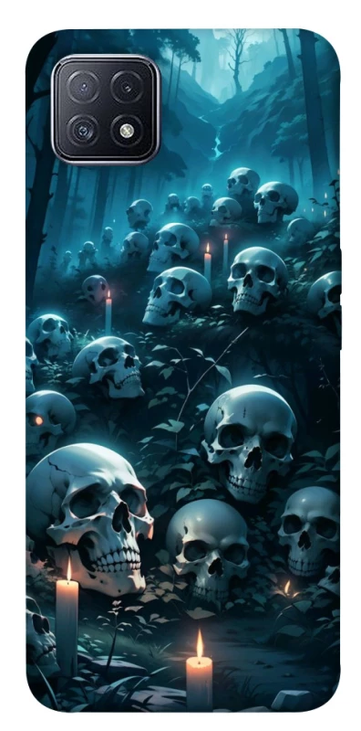 Чехол на Oppo A73 Skulls v3 фото 1 из 1