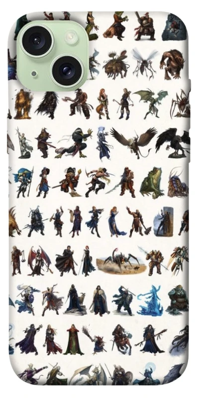 Чехол на Apple iPhone 15 Plus (6.7") Character Selection фото 1 из 1