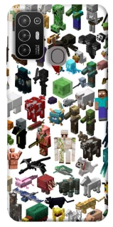 Чохол на ZTE Blade A52 Minecraft v4 фото 1 з 1