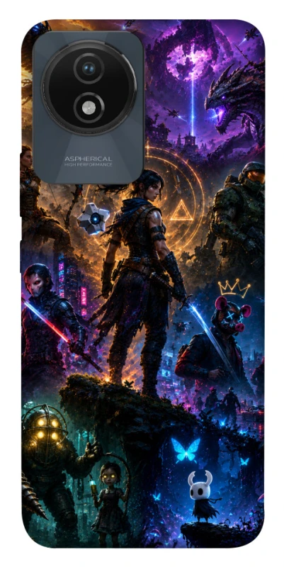 Чохол на Vivo Y02 My Games ver.3 фото 1 з 1