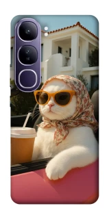 Чехол на Vivo Y300 Stylish Cat Cruise фото 1 Чехол на Vivo Y300 Stylish Cat Cruise фото 1 из 1