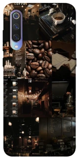 Чехол на Xiaomi Mi 9 Coffee collage ver.1 фото 1 из 1