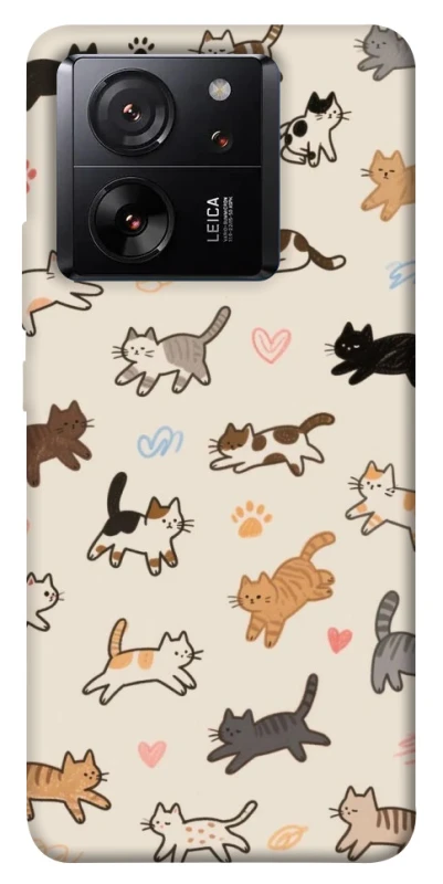 Чохол на Xiaomi 13T Pro Cat style ver.2 фото 1 з 1