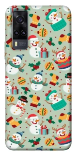 Чехол на Vivo Y31 Новогодний v2 фото 1 из 1