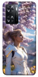 Чохол на Oppo A57s Cyber space girl ver.1 фото 1 з 1