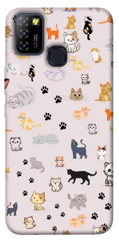 Чохол на Infinix Hot 10 Lite Cat style ver.1 фото 1 з 1