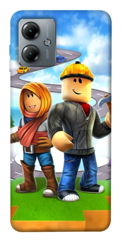 Чохол на Motorola Moto G14 Roblox Builder Adventure фото 1 з 1