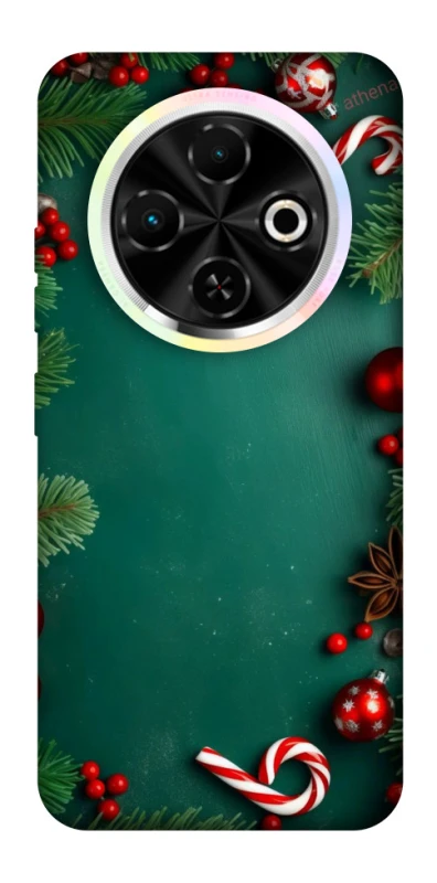 Чохол на TECNO Spark 30C Новорічний v35 фото 1 з 1