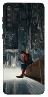 Чохол на Samsung Galaxy A21 Spider Man ver.5 фото 1 з 1