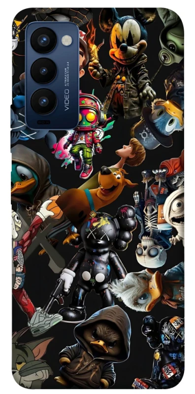 Чехол на TECNO Camon 18 Cartoons фото 1 из 1