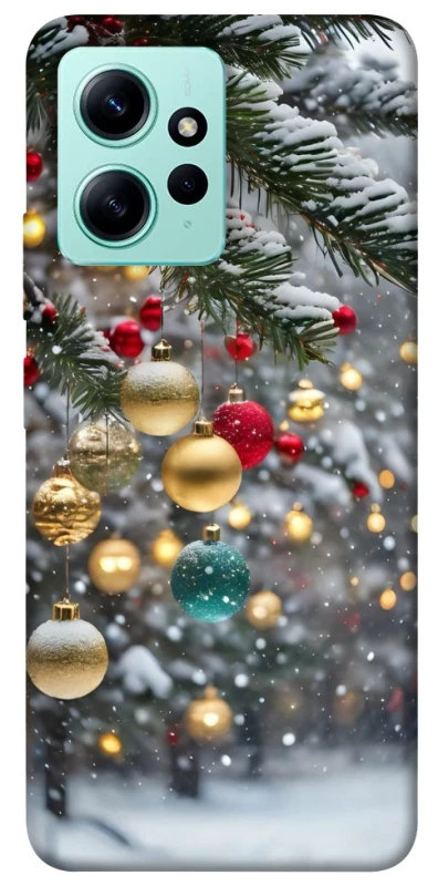 Чохол на Xiaomi Redmi Note 12 4G Новорічний v48 фото 1 з 1