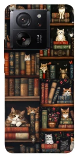 Чехол на Xiaomi 13T Pro Cats & Books фото 1 из 1