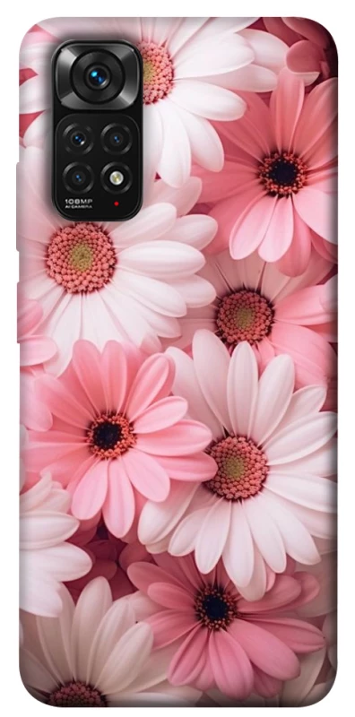 Чехол на Xiaomi Redmi Note 11 (Global) / Note 11S Розовые цветы v2 фото 1 из 1