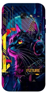 Чохол на Samsung A720 Galaxy A7 (2017) Cyber Cat v2 фото 1 з 1