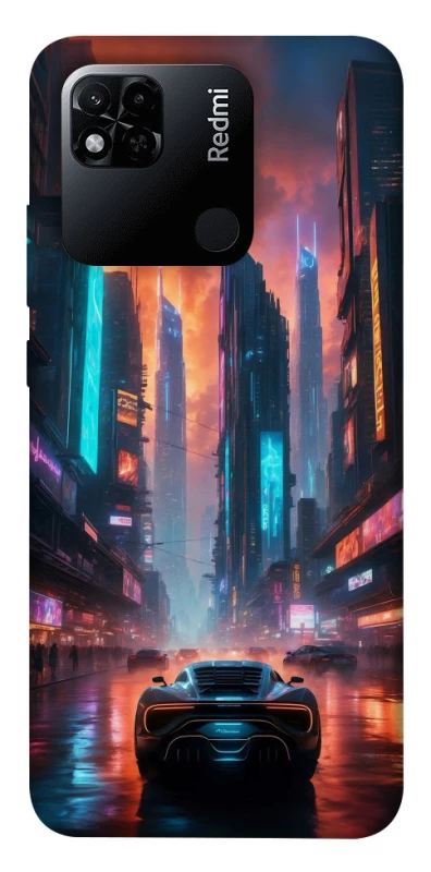 Чехол на Xiaomi Redmi 10A Cyber city фото 1 из 1
