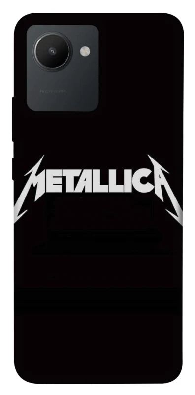 Чохол на Realme C30 Metallica logo фото 1 з 1