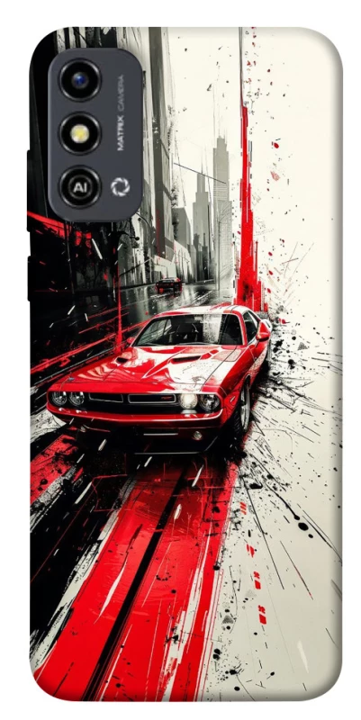 Чехол на ZTE Blade A53 Painted Mustang фото 1 из 1