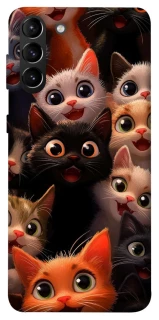 Чохол на Samsung Galaxy S21+ happy cats фото 1 з 1
