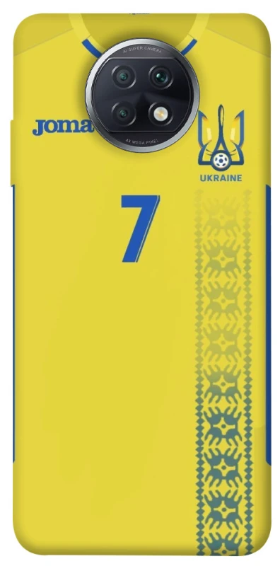 Чехол на Xiaomi Redmi Note 9 5G / Note 9T UA-Football ver.3 фото 1 из 1