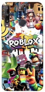 Чехол на Huawei P40 Lite E Roblox Characters Collage фото 1 из 1