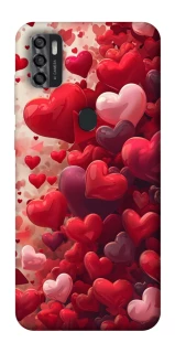 Чохол на ZTE Blade A7s (2020) Many hearts фото 1 з 1