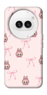 Чохол на Nothing Phone (2a) Pink bows and Labubus фото 1 з 1