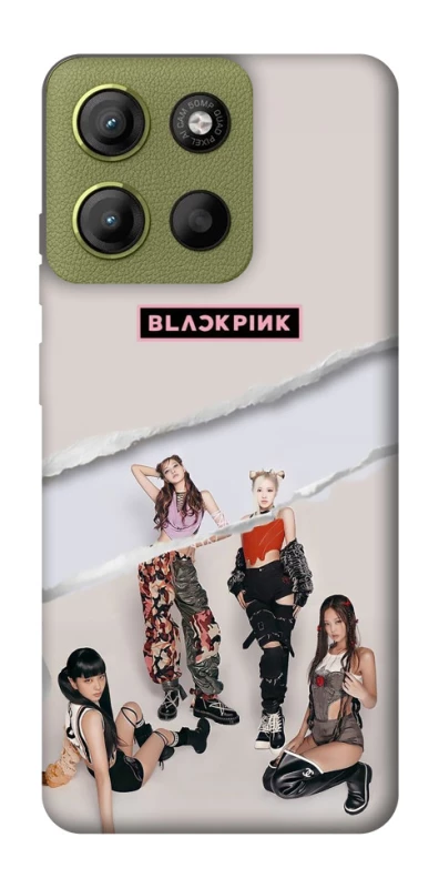 Чохол на Motorola Moto G15 4G BLACKPINK v2 фото 1 з 1