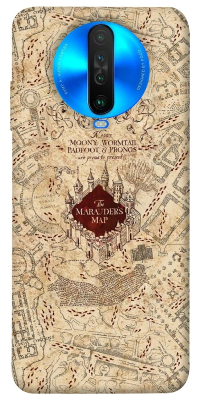 Чохол на Xiaomi Poco X2 Harry Potter Marauder's Map фото 1 з 1