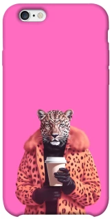 Чехол на Apple iPhone 6/6s (4.7") Леопард с кофе фото 1 из 1