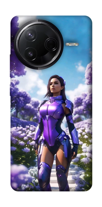 Чохол на Infinix Note 50 Pro Cyber space girl ver.4 фото 1 з 1