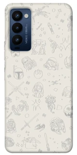 Чохол на TECNO Camon 18 Star Wars background ver.1 фото 1 з 1