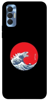 Чехол на TECNO Spark 8P Волны Японии фото 1 из 1