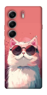 Чохол на Tecno Camon 40 Сat with glasses фото 1 з 1