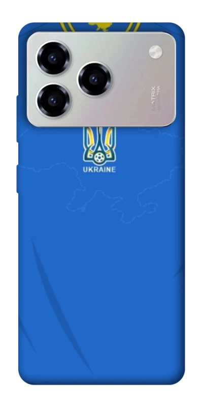 Чехол на ZTE Blade A76 UA-Football ver.4 фото 1 из 1