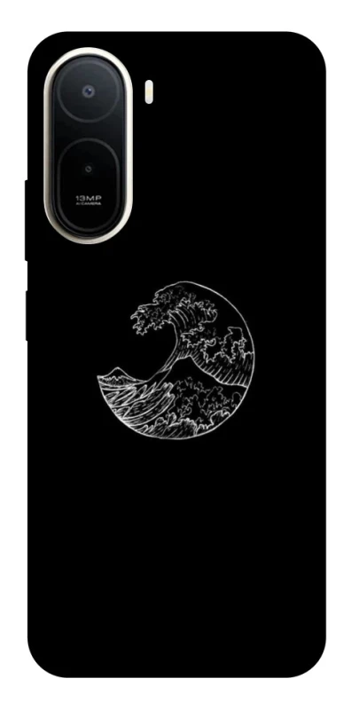 Чохол на Xiaomi Redmi A7 Pro 4G Black tsunami фото 2 з 2