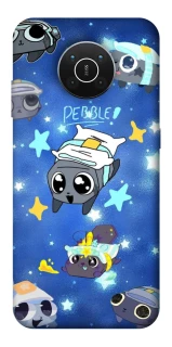 Чехол на Nokia X10 / X20 Pebble kitten stars фото 1 из 1