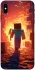 Чохол на Apple iPhone X (5.8") Minecraft adventure фото 1 з 1