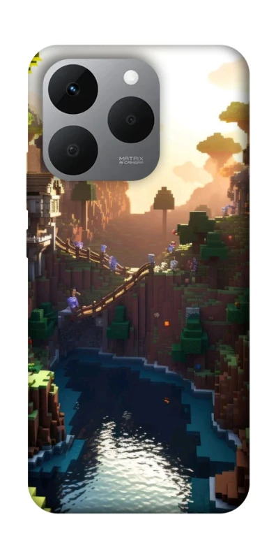 Чохол на Realme 15T Minecraft sunset фото 1 з 1