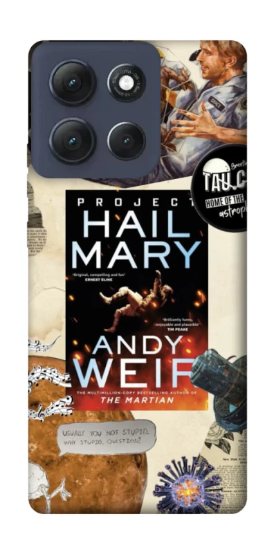 Чехол на Motorola Moto G86 Power Project Hail Mary ver.2 фото 1 из 1