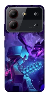Чехол на ZTE Blade A54 4G Minecraft dragon фото 1 из 1