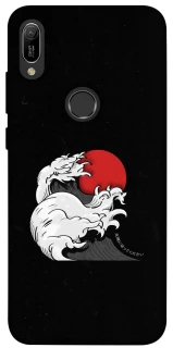 Чехол на Huawei Y6 (2019) Волны Японии v2 фото 1 из 1