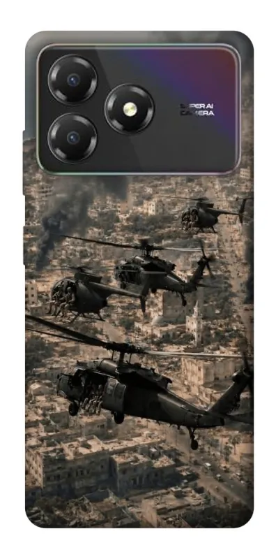 Чохол на ZTE Blade A36 Black hawk фото 1 з 1