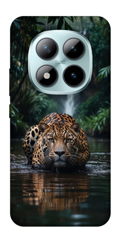 Чохол на Xiaomi Redmi Note 15 Pro+ 5G Leopard in water фото 1 з 1