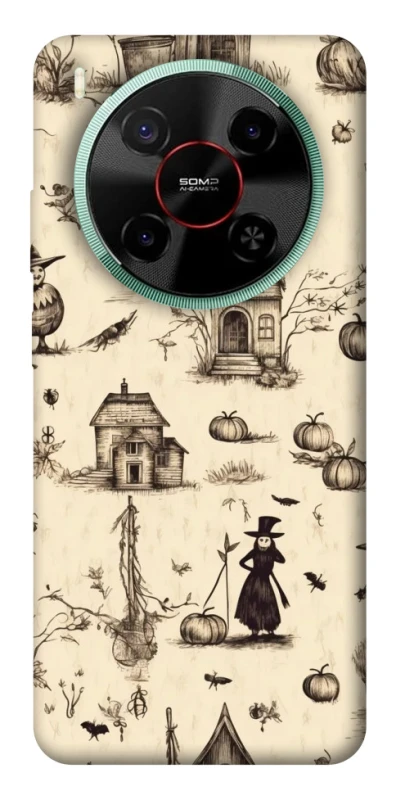 Чохол на ZTE Nubia V70 Max Halloween aesthetic ver.1 фото 1 з 1